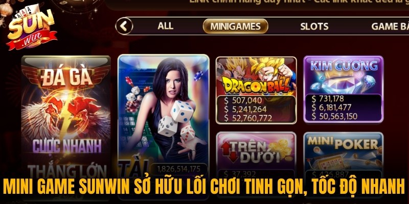 Sunwin | Tải Sun Win 2026 | Cổng Game Đổi Thưởng #1 VN 19 Mini game Sunwin sở hữu lối chơi tinh gọn, tốc độ nhanh